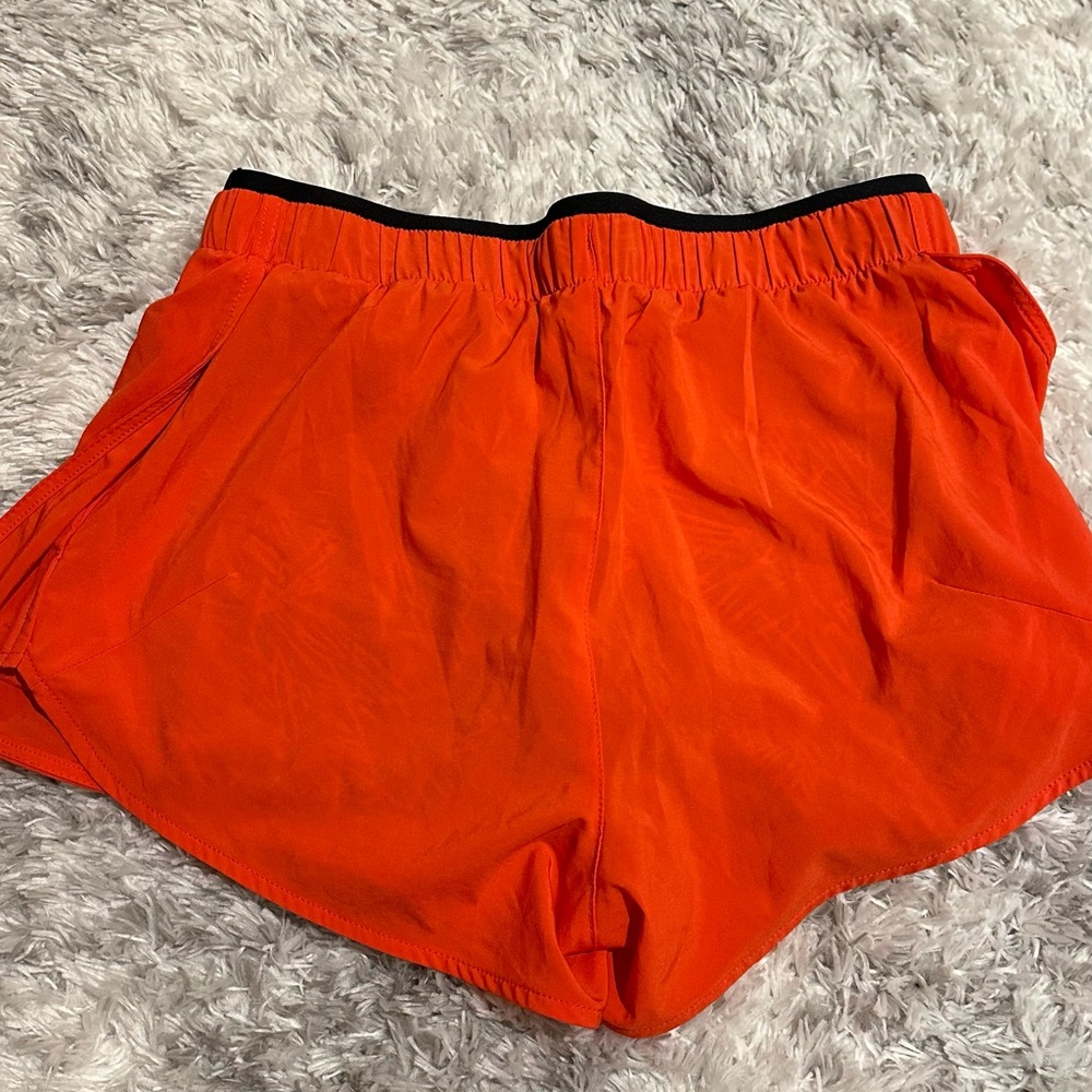 Nike Women's Orange Athletic Shorts